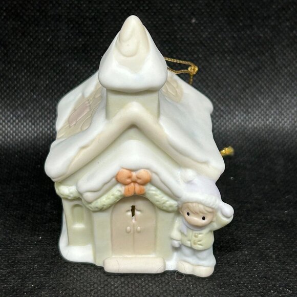 Precious Moments Sugartown Chapel Ornament - Picture 1 of 3